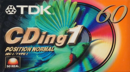 Echipamente Audio - Caseta TDK 60 CDing1 (60 MIN)