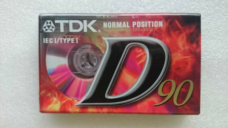 Echipamente Audio - Caseta TDK D90 TIP 1 (90 min)