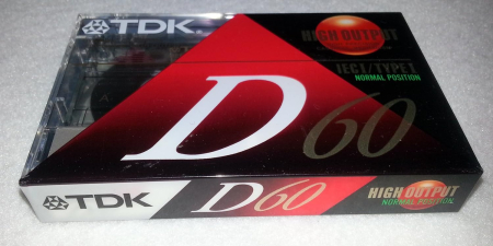 Echipamente Audio - Caseta TDK D60 TIP 1 (60 min)