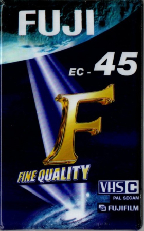 Echipamente Audio - Caseta Video Fuji EC-45 VHS-C (45 min)