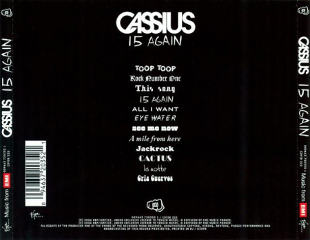 Cassius - 15 Again, (CD) [1]