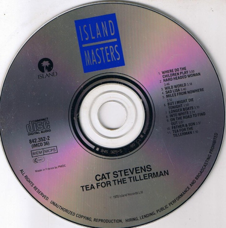 Cat Stevens - Tea For The Tillerman (CD) [1]