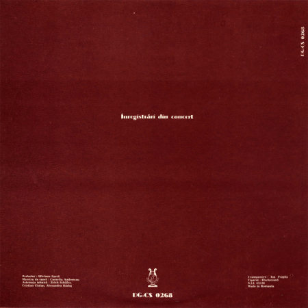 Cătălin Ilea – Înregistrări Din Concert (DISC VINIL) [1]