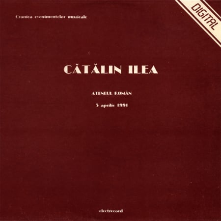 Discuri vinil - Cătălin Ilea – Înregistrări Din Concert (DISC VINIL)