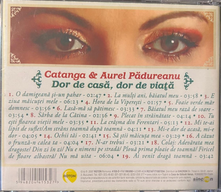 Catanga & Aurel Padureanu- Dor de casa, dor de viata (CD) [1]