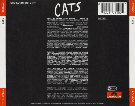 "Cats" Original London Cast - Cats (CD) [1]
