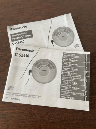 CD & MP3 player Panasonic SL-SX450 [4]