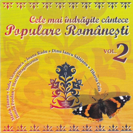 Cd-uri - Cele Mai Îndrăgite Cântece Populare Românești Vol.2, (CD)