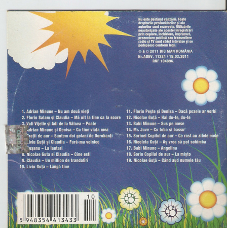 Cele Mai Tari Manele De Primăvară , (CD) [1]