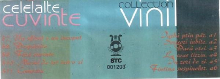 Celelalte Cuvinte - Collection Vinil, (Casetă Audio) [1]