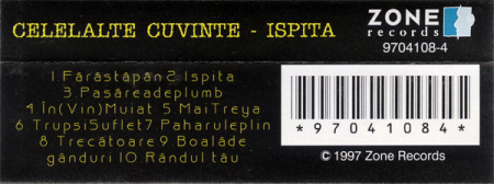 Celelalte Cuvinte - Ispita , (Casetă Audio) [1]