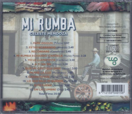 Celeste Mendoza - Mi Rumba , (CD) [1]