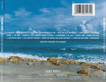 Céline Dion - A New Day Has Come , (CD) [1]