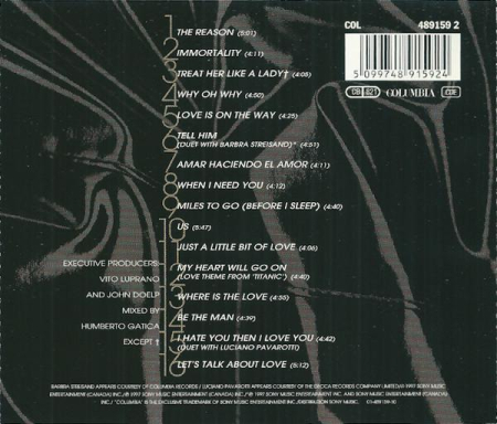 Céline Dion - Let's Talk About Love [1]