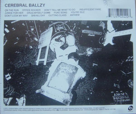 Cerebral Ballzy - Cerebral Ballzy (CD) [1]