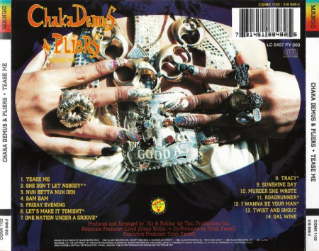Chaka Demus & Pliers - Tease Me (CD) [1]