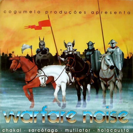 Discuri vinil - Chakal, Mutilator, Sarcófago & Holocausto - Warfare Noise (Disc Vinil)