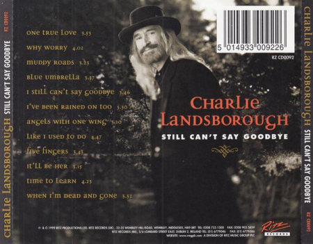 Charlie Landsborough - Still Can't Say Goodbye (CD) [1]