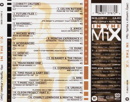 Charly Lownoise & Mental Theo - In The Mix (CD) [1]