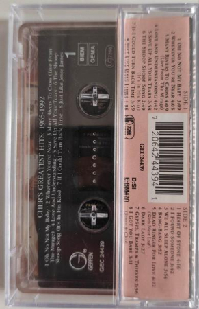 Cher - Cher's Greatest Hits 1965-1992 (Casetă Audio) [1]