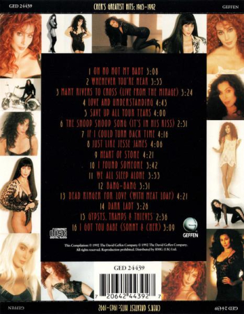 Cher - Cher’s Greatest Hits: 1965–1992 (CD) [1]