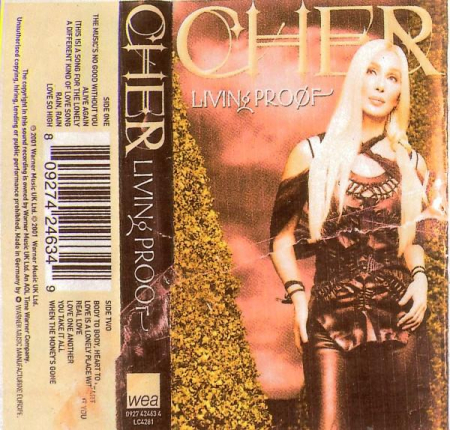 Casete audio - Cher - Living Proof