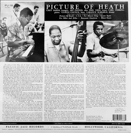 Chet Baker, Art Pepper, Phil Urso – Picture Of Heath (Disc Vinil) [1]