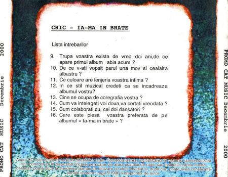 Chic - Ia-ma In Brate (CD) [2]