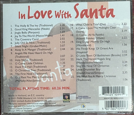Children's Christmas Songs - In Love With Santa (CD) [1]