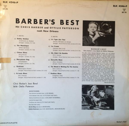 Chris Barber - Barber's Best (Disc Vinil) [1]