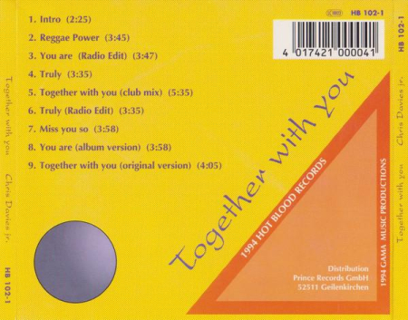 Chris Davies Jun. - Together With You (2nd Edition) (CD) [1]