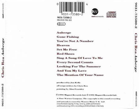 Chris Rea - Auberge (CD) [1]