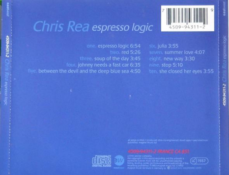Chris Rea - Espresso Logic, (CD) [1]