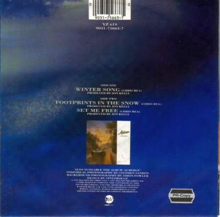 Chris Rea - Winter Song Three Track E.P. (Disc Vinil) [1]