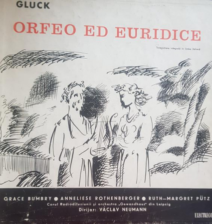 Muzică Clasică - Christoph Willibald Gluck - Orfeo Ed Euridice (Înregistrare Integrală În Limba Italiană), (Disc Vinil)