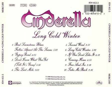 Cinderella - Long Cold Winter (CD) [1]