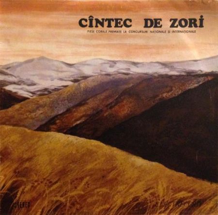 Patriotice - Cîntec De Zori (Piese Corale Laureate La Concursuri Naționale Și Internaționale), (Disc Vinil)