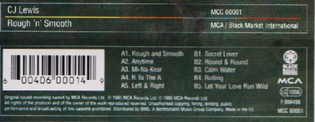 CJ Lewis - Rough 'n' Smooth (Caseta Audio) [1]