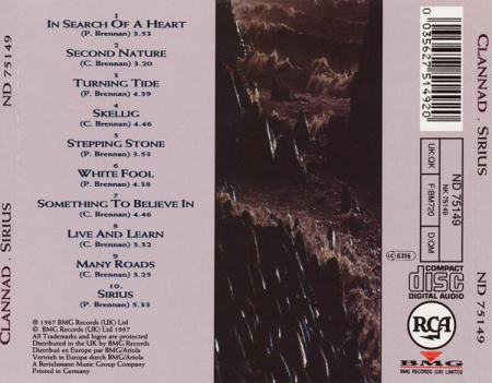 Clannad - Sirius (CD) [1]