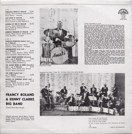 Clarke-Boland Big Band - Francy Boland & Kenny Clarke Famous Orchestra (Disc Vinil) [1]