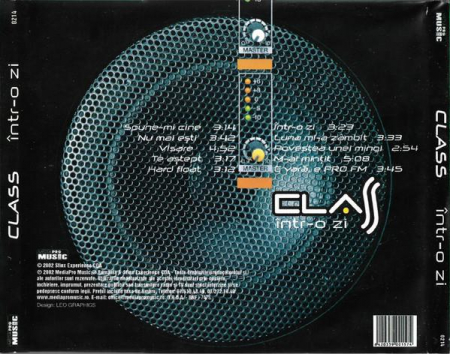 Class - Într-O Zi , (CD) [1]