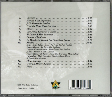 Claude François – Comme D'habitude - En Concert (CD) [1]