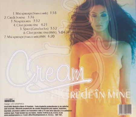 Claudia Cream - Crede În Mine , (CD) [1]