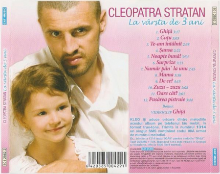 Cleopatra Stratan - La Vârsta De 3 Ani , (CD) [1]
