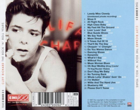 Cliff Richard - The Rock 'N' Roll Years (CD) [1]