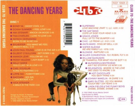 Club 70 - The Dancing Years [1]