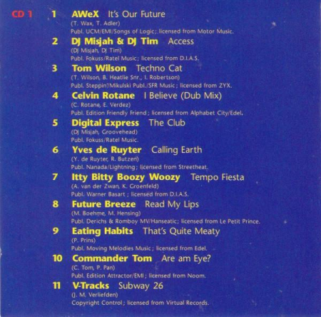 Clubslammer '95 , (CD) [1]