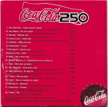 Coca Cola 250, (CD) [1]