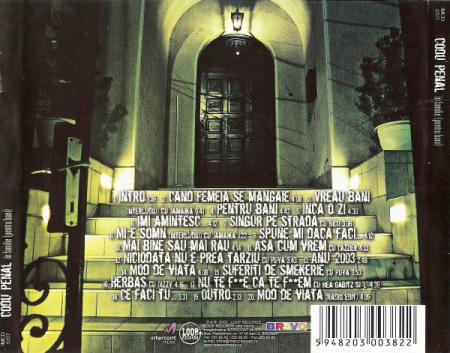 Codu' Penal - În Familie (Pentru Bani) , (CD) [1]
