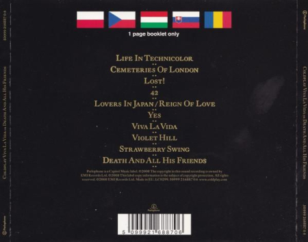 Coldplay - Viva La Vida Or Death And All His Friends (CD) [1]